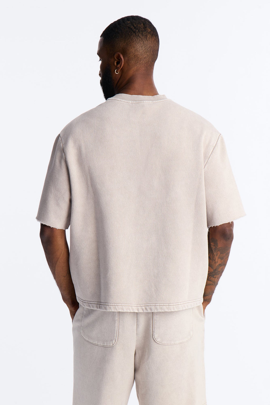On The Go Washed Tee - Taupe image 4
