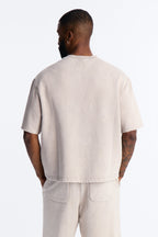 On The Go Washed Tee - Taupe image 4