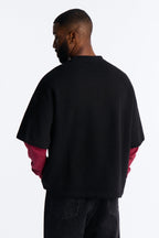Megadeth Forever Oversized Fleece Twofer - Black Wash image 4