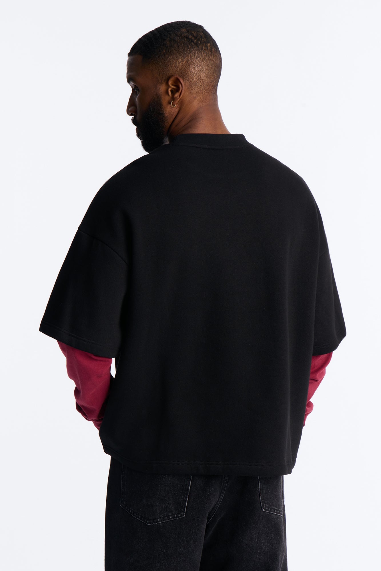 Megadeth Forever Oversized Fleece Twofer - Black Wash image 4