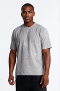 Boxy Carbon Camo Tee - Charcoal image 1