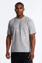 Boxy Carbon Camo Tee - Charcoal image 1