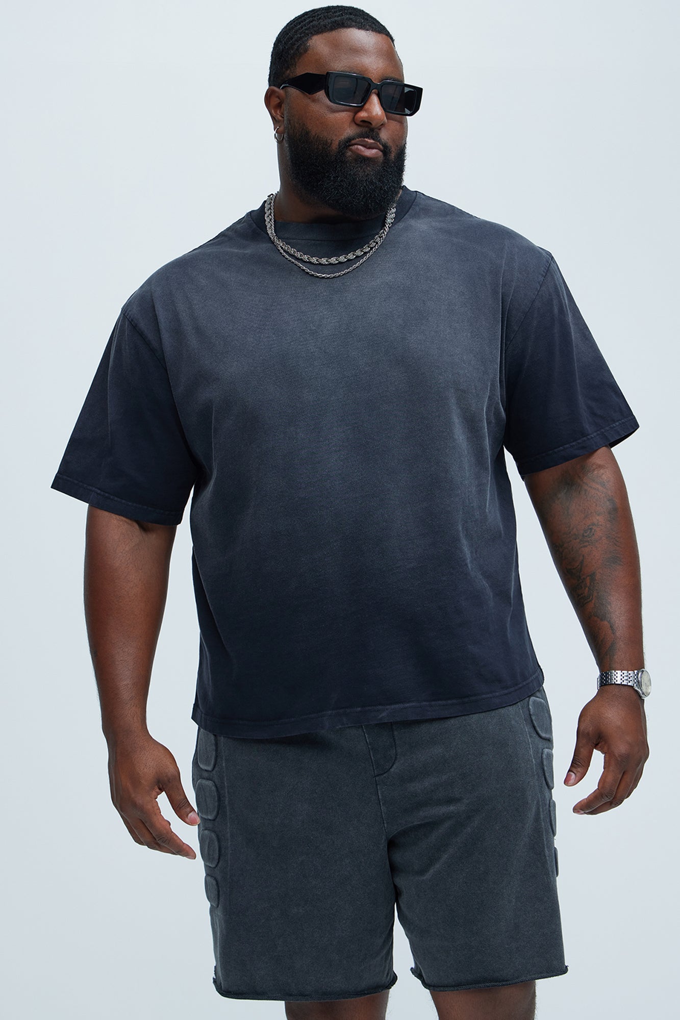 Dion Relaxed Tee - Black Wash image 4