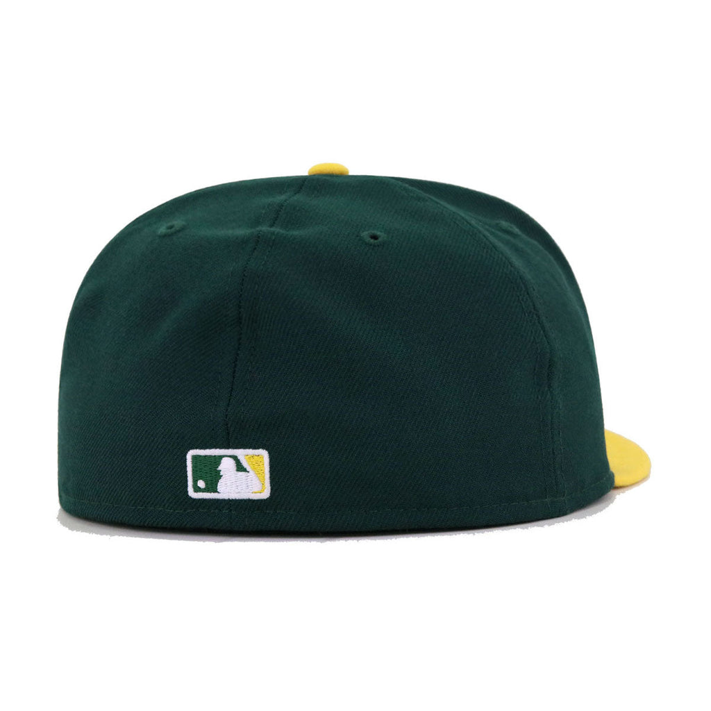 Oakland Athletics Dark Green A Gold SUPER MICRO New Era 59Fifty Fitted
