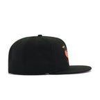 Baltimore Orioles Black 1999 Cooperstown AC New Era 59Fifty Fitted
