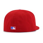 Philadelphia Phillies Scarlet 1950 New Era 59Fifty Fitted