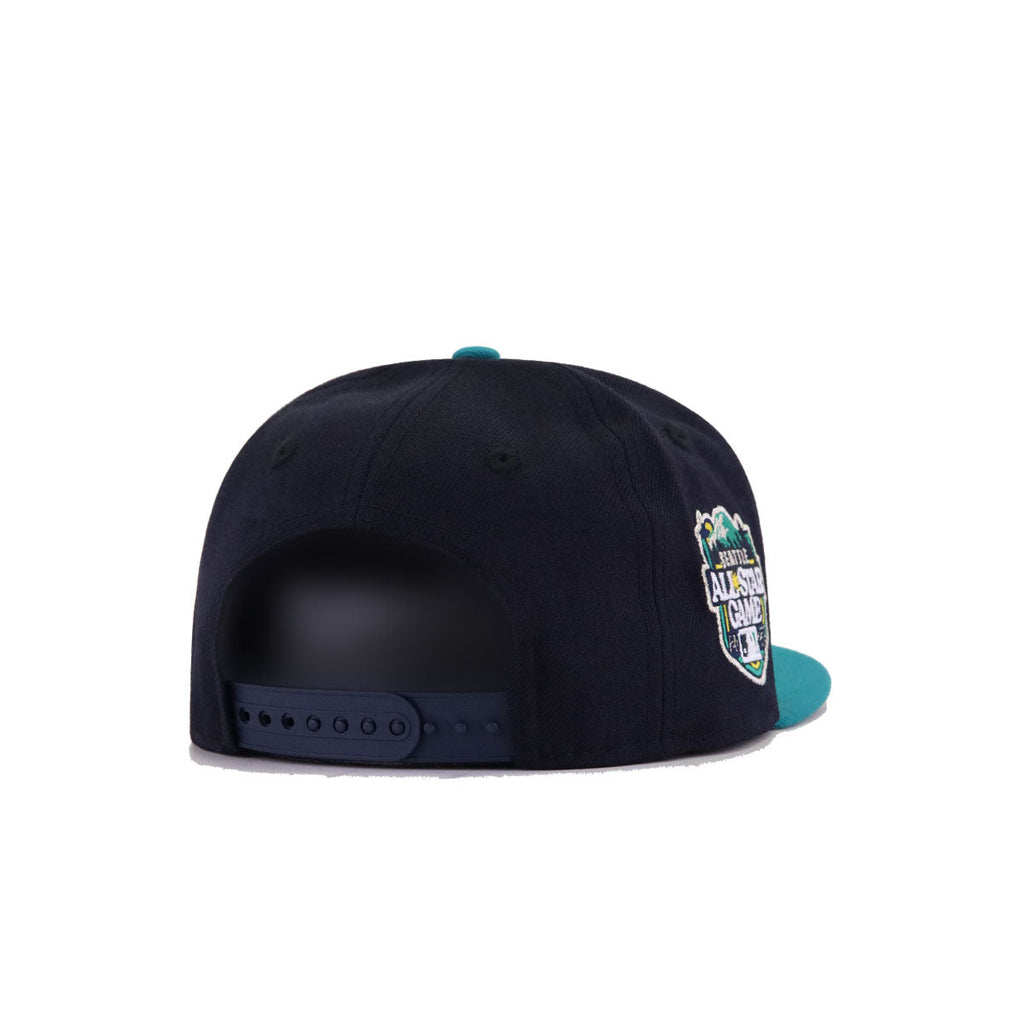 KIDS Seattle Mariners Navy Northwest Green 2023 All Star Game New Era K9Fifty Snapback