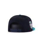 KIDS Seattle Mariners Navy Northwest Green 2023 All Star Game New Era K9Fifty Snapback
