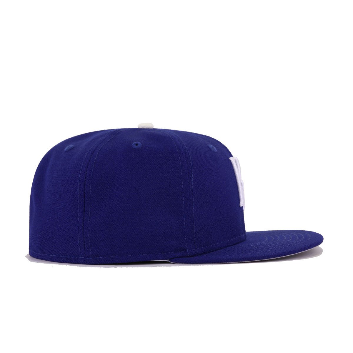Kansas City Royals Dark Royal Blue Cooperstown AC New Era 59Fifty Fitted