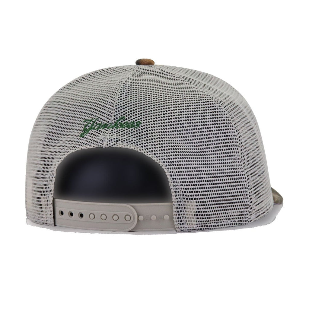 New York Yankees Real Tree Edge Camouflage Stone New Era 9Forty Soft Foam Trucker Snapback