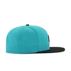 Florida Marlins Teal Black Cooperstown AC New Era 59Fifty Fitted