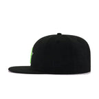 Houston Astros Black Neon Green 50th Anniversary New Era 59Fifty Fitted