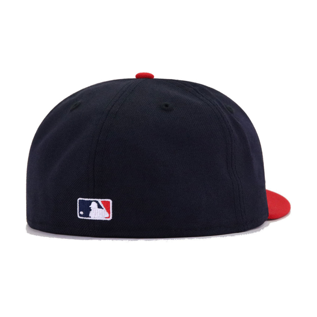 Atlanta Braves Navy Scarlet 2000 All Star Game Cooperstown New Era 59Fifty Fitted