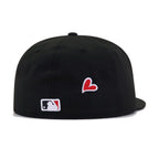 Los Angeles Dodgers Black Flawless Heartbacker New Era 59Fifty Fitted