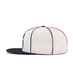 Chicago White Sox Chrome Navy Cooperstown AC New Era 59Fifty Fitted