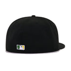 Oakland Athletics Black Cooperstown AC New Era 59Fifty Fitted