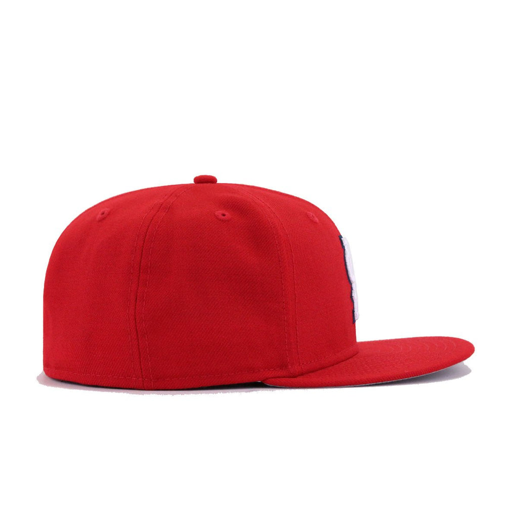 St Louis Cardinals Scarlet Cooperstown AC New Era 59Fifty Fitted