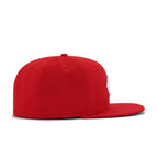 Cincinnati Reds Scarlet 1990 World Series Cooperstown Green Bottom New Era 59Fifty Fitted