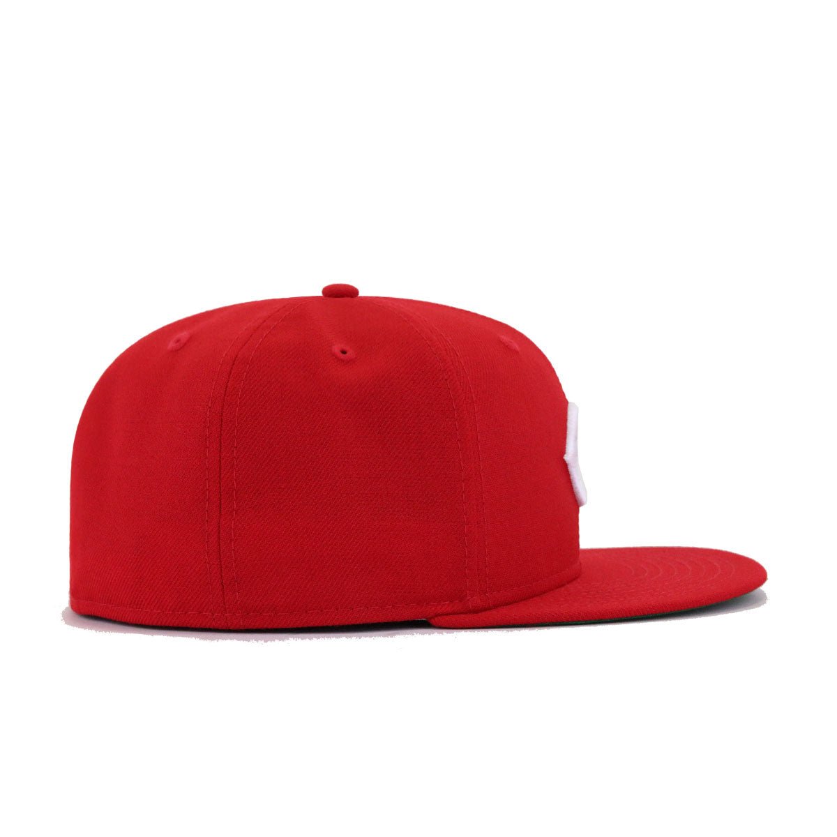 Cincinnati Reds Scarlet 1990 World Series Cooperstown Green Bottom New Era 59Fifty Fitted