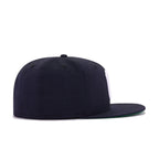 Cleveland Indians Navy 1920 World Series Cooperstown Green Bottom New Era 59Fifty Fitted