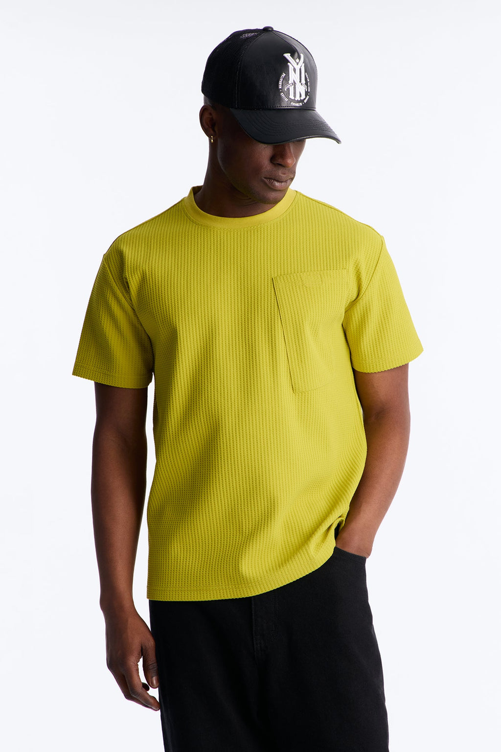 Relaxed Nomads Rest Tee - Lime image 1