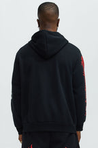 Von Dutch Fire Zip Hoodie - Black image 4