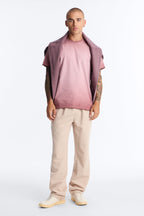 The Oil Wash Oversized Tee - Washed Mauve image 2