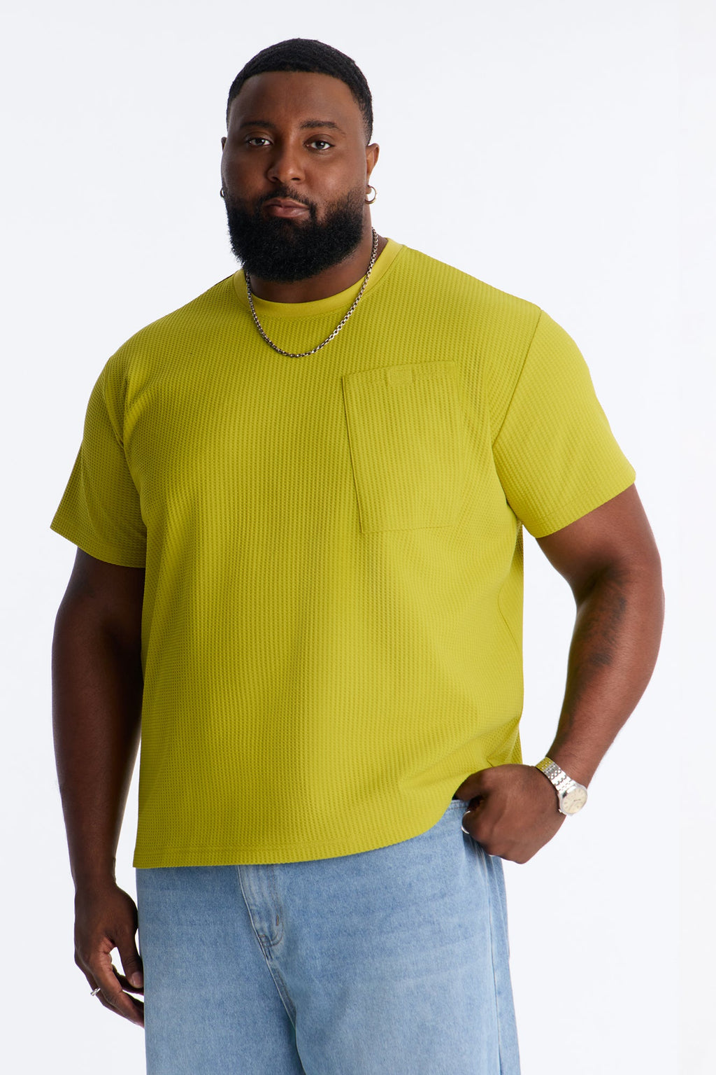 Relaxed Nomads Rest Tee - Lime image 4