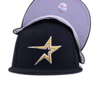 Houston Astros Navy Cooperstown AC New Era 59Fifty Fitted