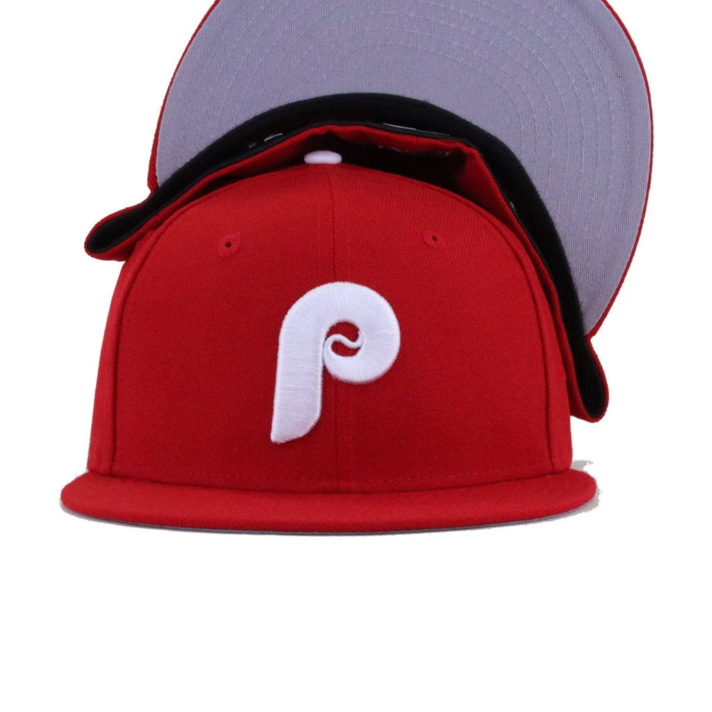 Philadelphia Phillies Scarlet 1970 New Era 59Fifty Fitted