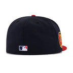California Angels Navy Scarlet 25th Anniversary New Era 59Fifty Fitted