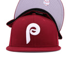 Philadelphia Phillies Cardinal New Era 59Fifty Fitted