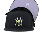 New York Yankees Black NEON BUBBLE GODDESS New Era 59Fifty Fitted