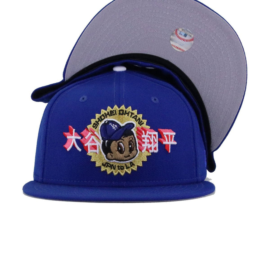 Los Angeles Dodgers Light Royal Blue Shohei Ohtani New Era 59Fifty Fitted