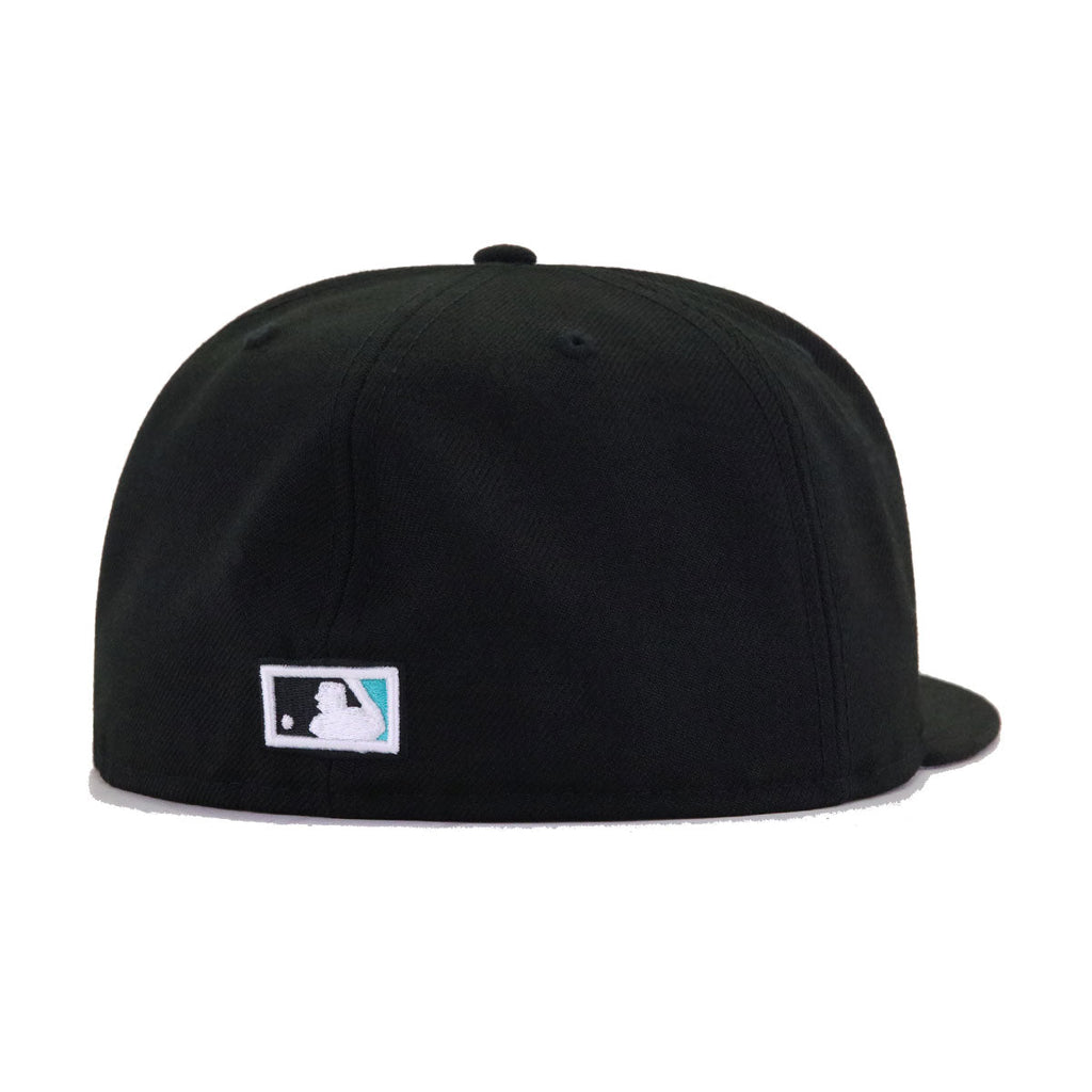 Florida Marlins Black Cooperstown AC New Era 59Fifty Fitted