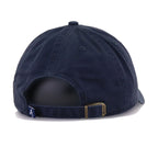 Atlanta Braves Navy 47 Brand Clean Up Dad Hat