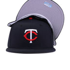Minnesota Twins Navy TC Cooperstown AC New Era 59Fifty Fitted
