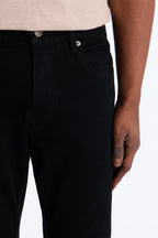 Upstanding Slit Stacked Slim Flare Jeans - Black image 3