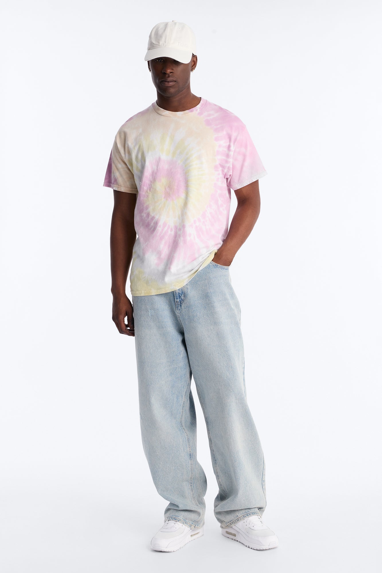 The Swirl Tie Dye Oversized Tee - Multi Color image 2