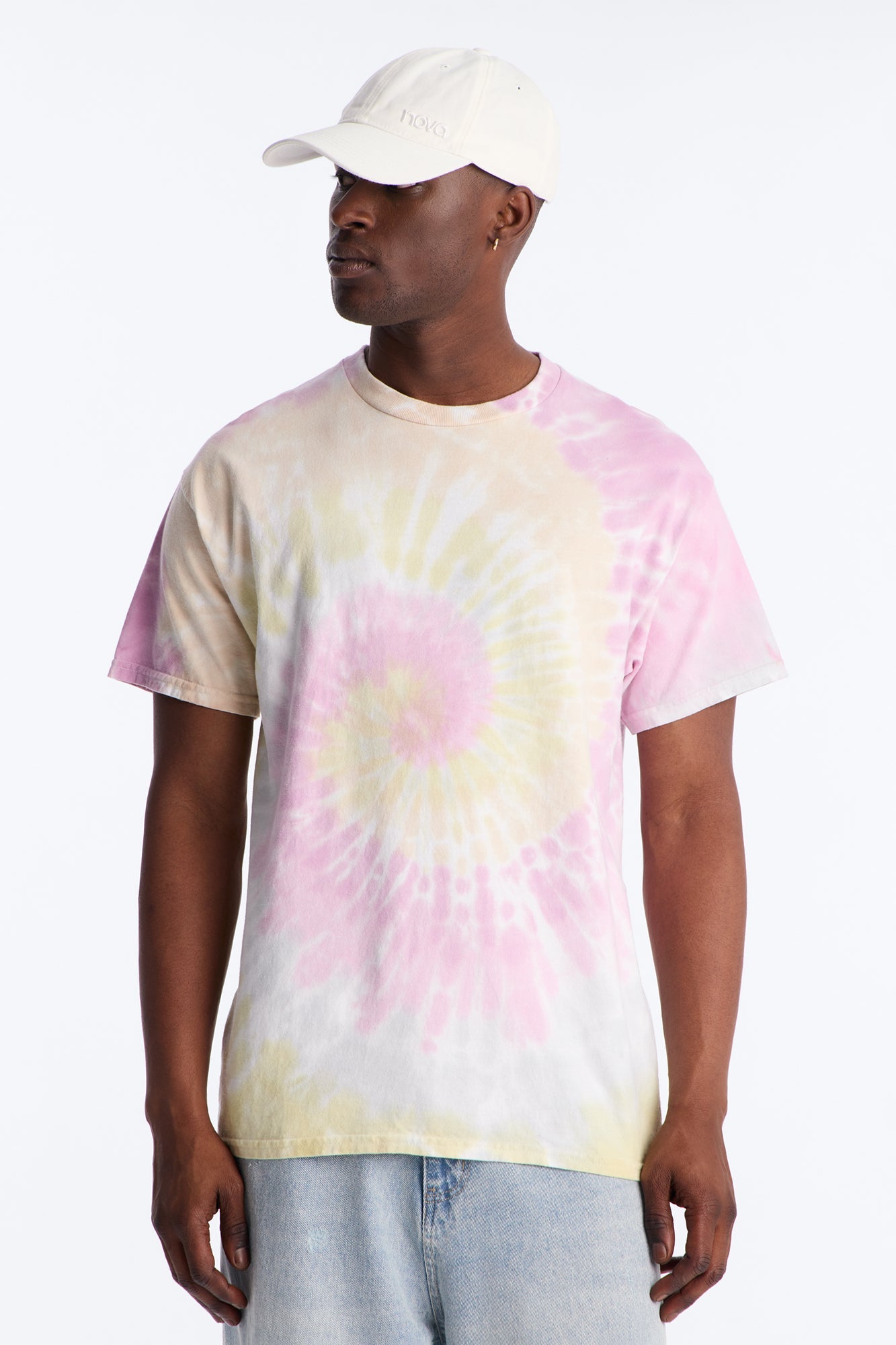 The Swirl Tie Dye Oversized Tee - Multi Color image 1