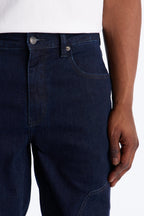 Ultra Stacked Skinny Caprenter Jean - Dark Wash image 3