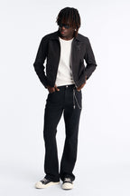 Routine Stacked Skinny Flare Jean - Black image 2