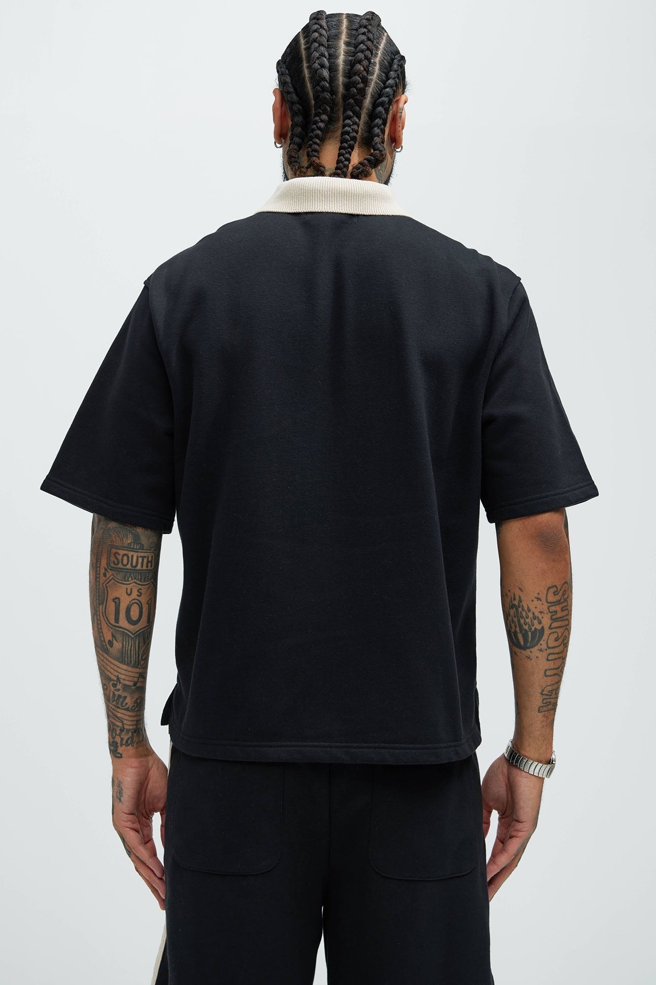 Luka Zipper Shirt - Black/combo image 4