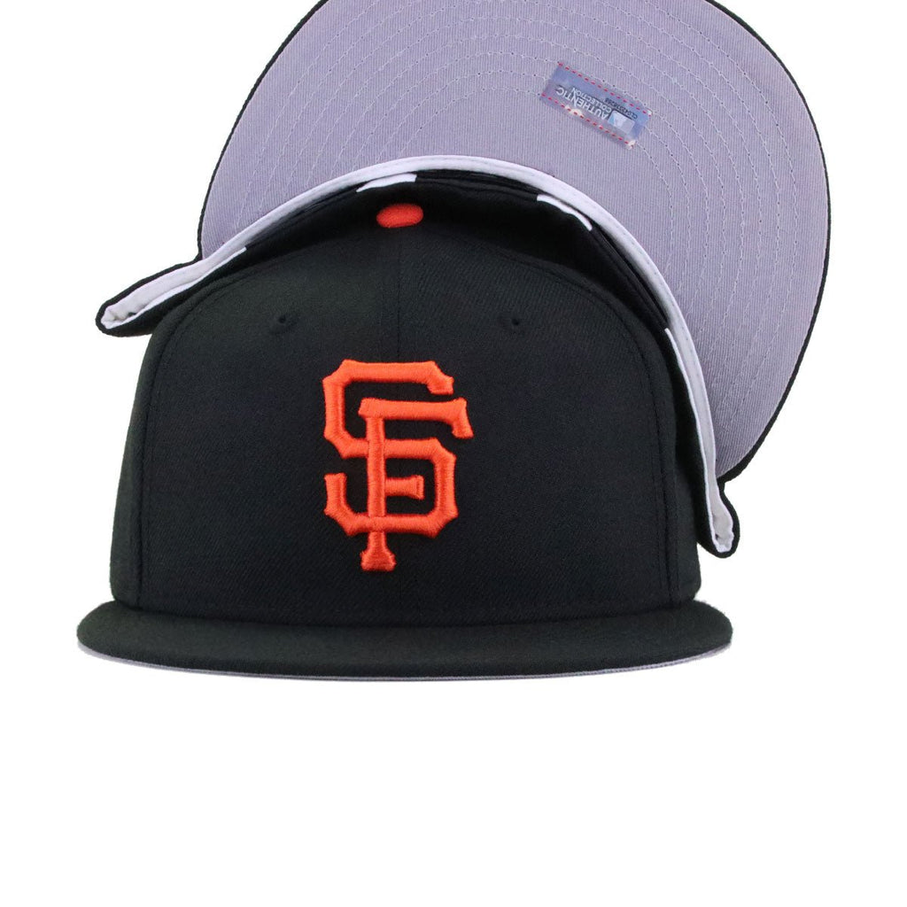 San Francisco Giants Black Cooperstown AC New Era 59Fifty Fitted