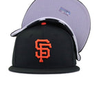 San Francisco Giants Black Cooperstown AC New Era 59Fifty Fitted