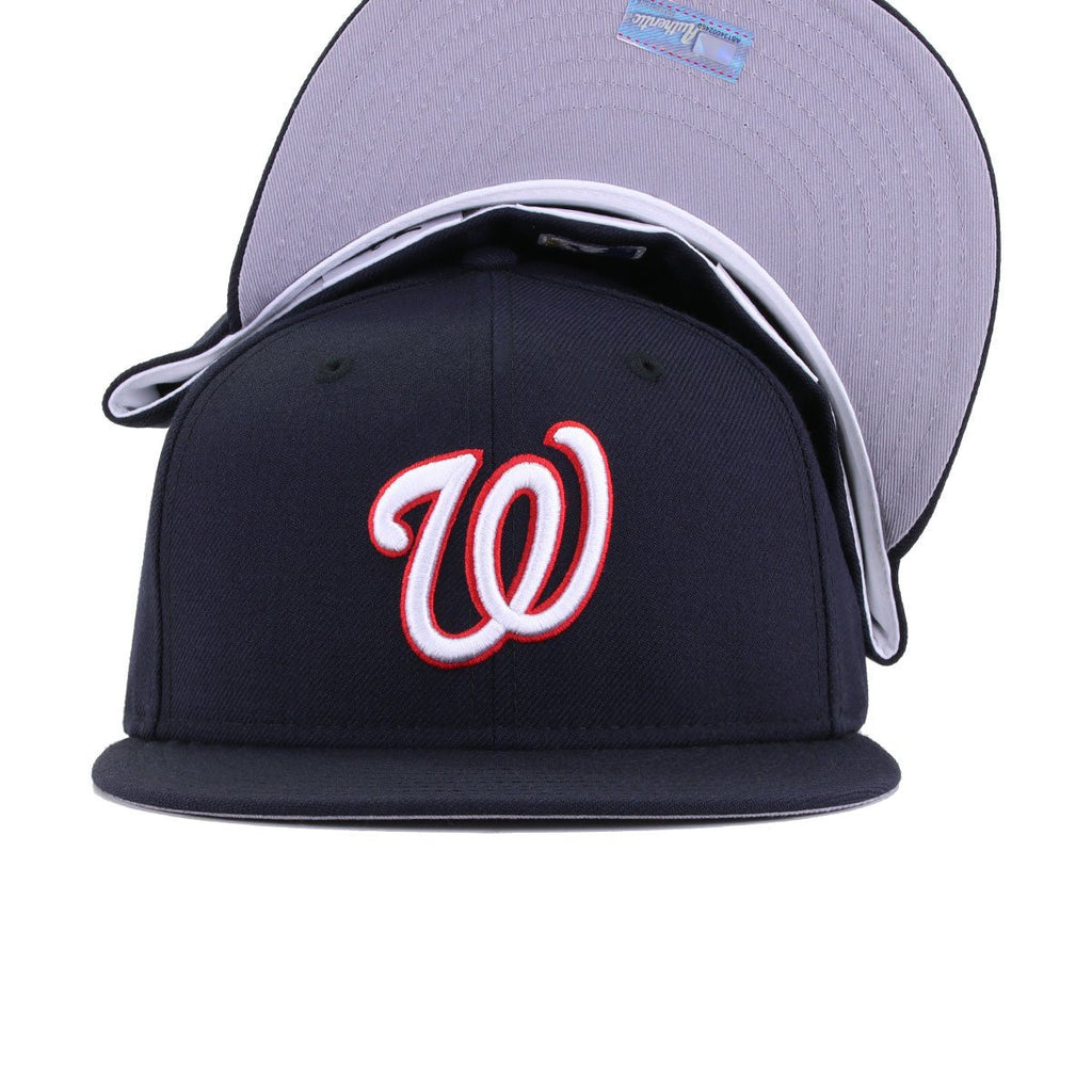 Washington Nationals Navy Cooperstown AC New Era 59Fifty Fitted