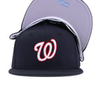 Washington Nationals Navy Cooperstown AC New Era 59Fifty Fitted