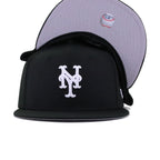 New York Mets Black New Era 59Fifty Fitted