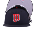 Minnesota Twins Navy 1987 World Series Cooperstown New Era 59Fifty Fitted