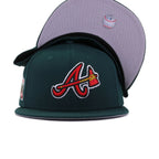 Atlanta Braves Dark Green Turner Field Final Season New Era 59Fifty Fitted